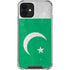 Pakistan Flag Distressed iPhone 12 Mini Clear Case